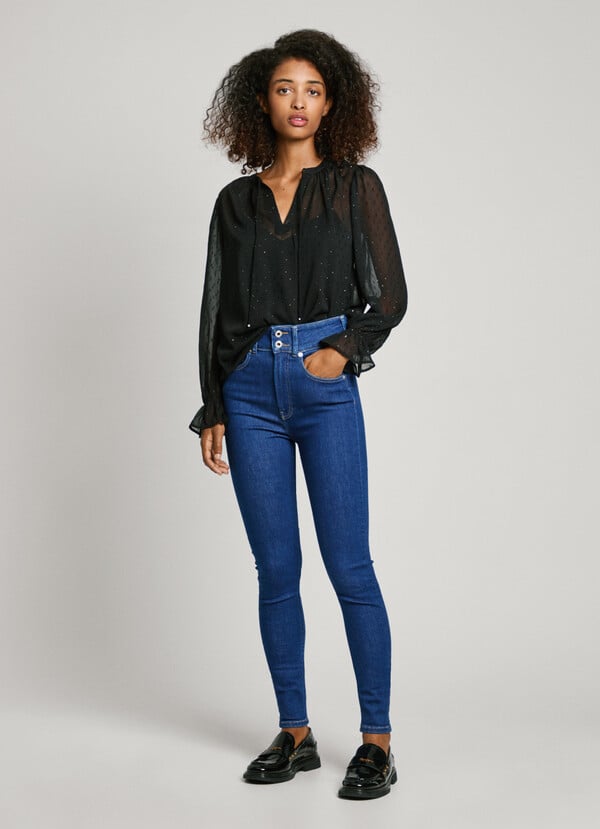 Pepe Jeans jeans fit super skinny y tiro alto