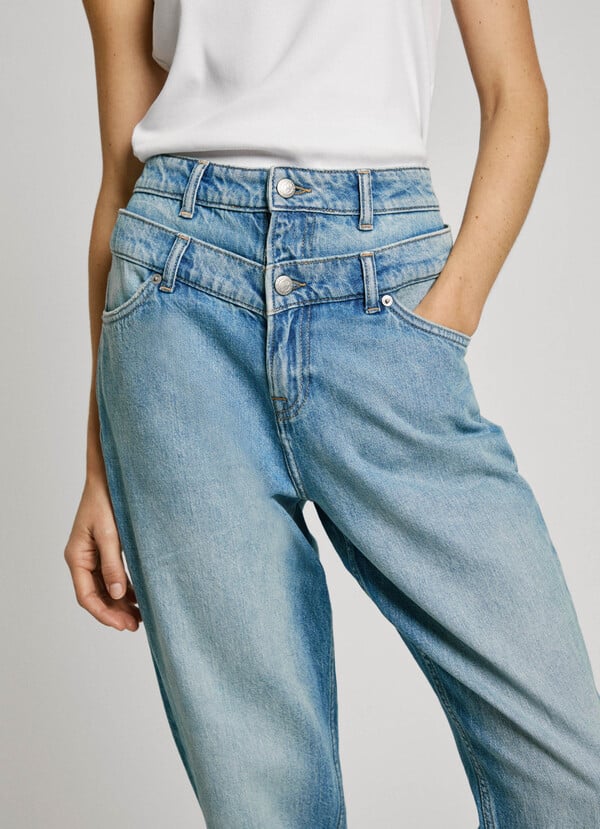 Pepe Jeans Jeans Fit Taper Y Tiro Alto