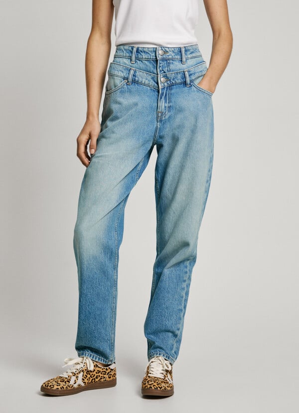 Pepe Jeans Jeans Fit Taper Y Tiro Alto