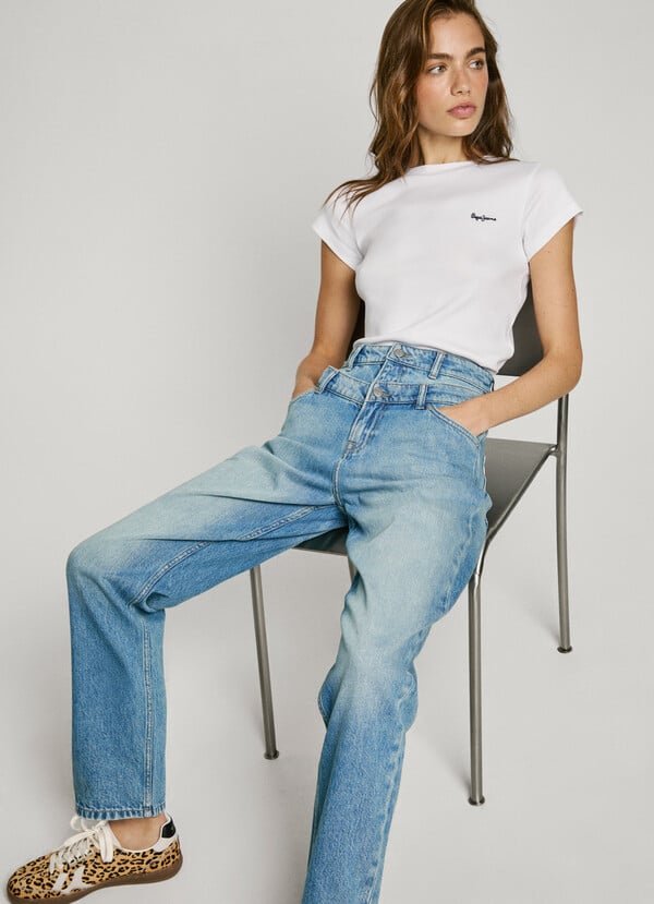 Pepe Jeans Jeans Fit Taper Y Tiro Alto