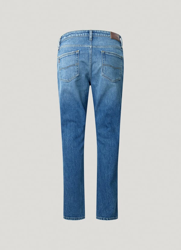 Pepe Jeans Jeans Fit Taper Y Tiro Alto - Violet