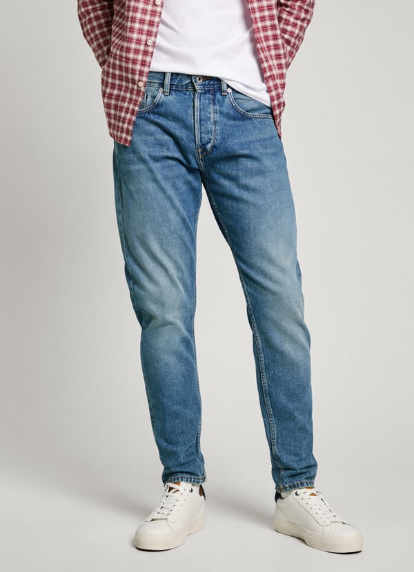 Pepe Jeans Jeans Fit Taper Y Tiro Regular - Callen