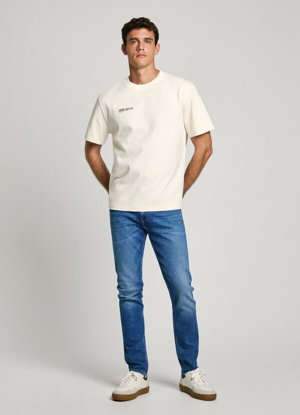Pepe Jeans jeans fit taper y tiro regular - spike