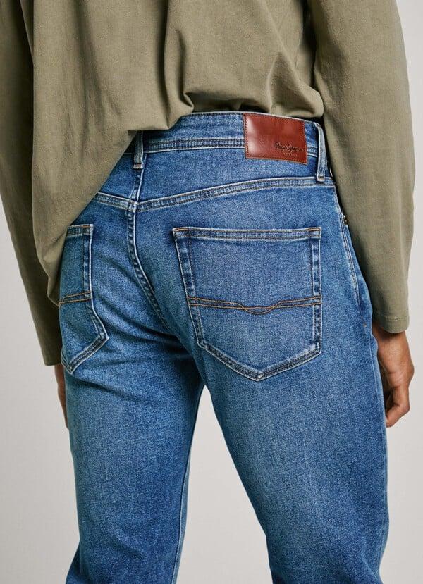 Pepe Jeans Jeans Fit Taper Y Tiro Regular - Stanley