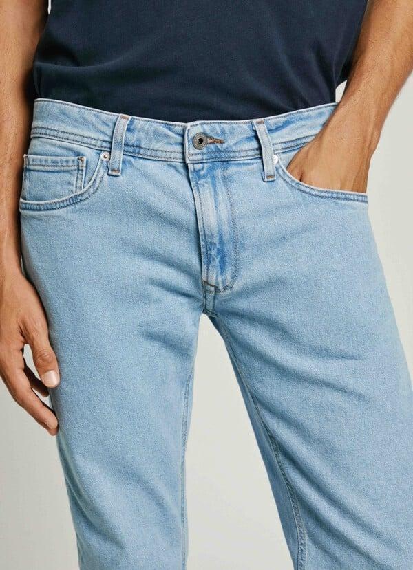 Pepe Jeans Jeans Fit Taper Y Tiro Regular - Stanley