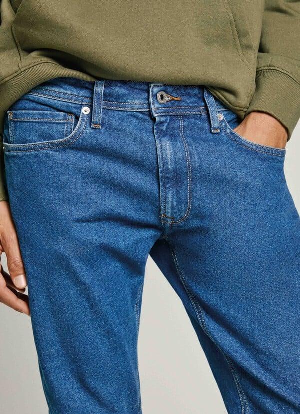 Pepe Jeans Jeans Fit Taper Y Tiro Regular - Stanley