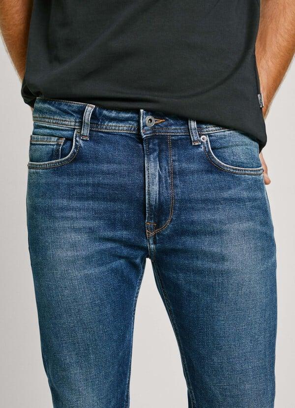 Pepe Jeans Jeans Fit Taper Y Tiro Regular - Stanley