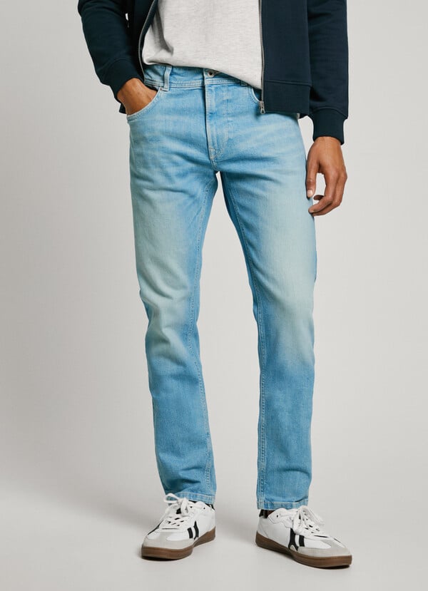 Pepe Jeans Jeans Fit Taper Y Tiro Regular - Stanley