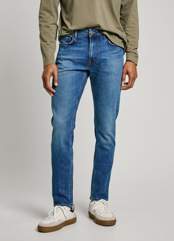 Pepe Jeans Jeans Fit Taper Y Tiro Regular - Stanley