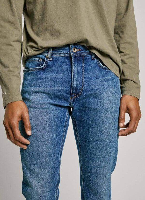 Pepe Jeans Jeans Fit Taper Y Tiro Regular - Stanley
