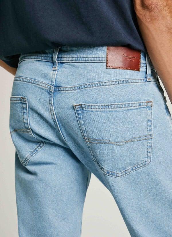 Pepe Jeans Jeans Fit Taper Y Tiro Regular - Stanley