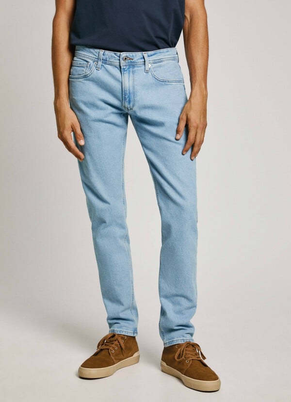 Pepe Jeans Jeans Fit Taper Y Tiro Regular - Stanley