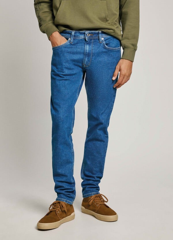 Pepe Jeans Jeans Fit Taper Y Tiro Regular - Stanley