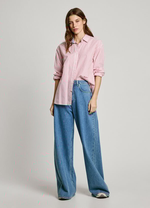 Pepe Jeans jeans fit wide y tiro alto - jaimy