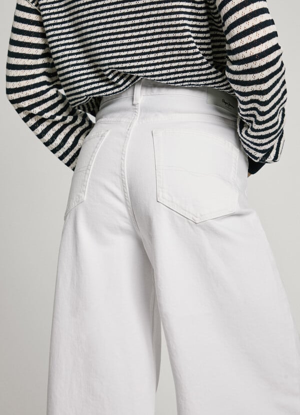 Pepe Jeans Jeans Fit Wide Y Tiro Alto - Jaimy