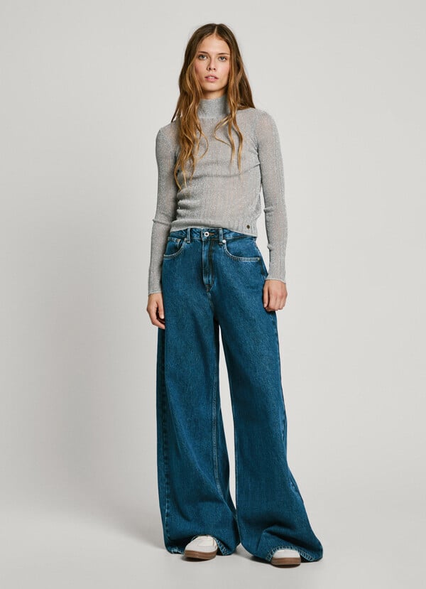 Pepe Jeans jeans fit wide y tiro alto - jaimy