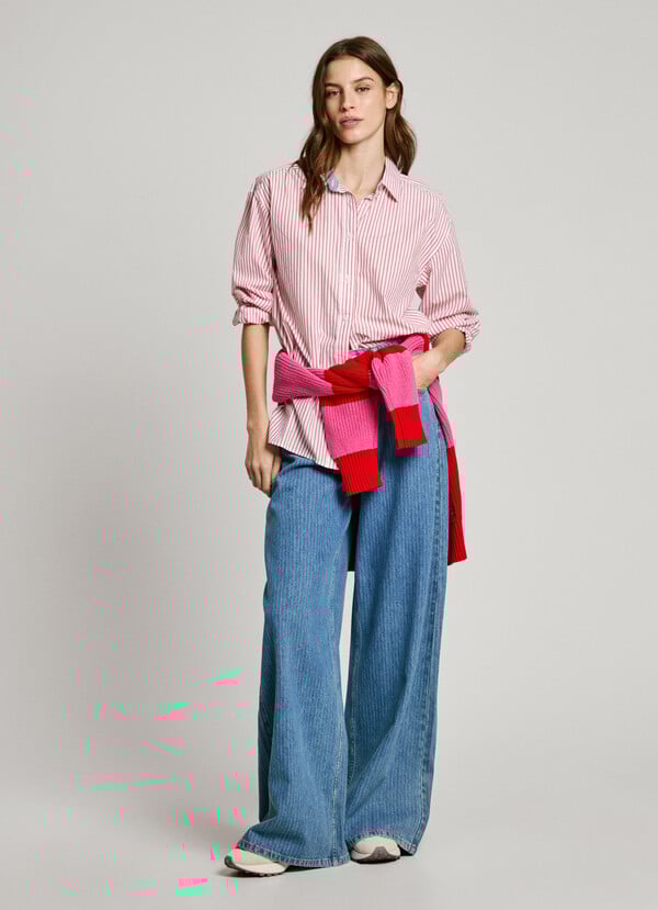 Pepe Jeans Jeans Fit Wide Y Tiro Alto - Jaimy