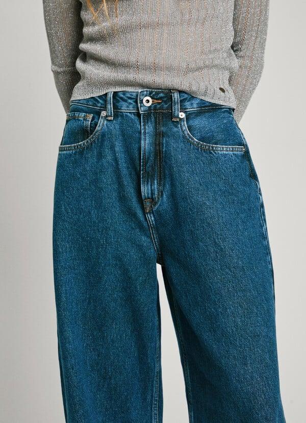 Pepe Jeans Jeans Fit Wide Y Tiro Alto - Jaimy