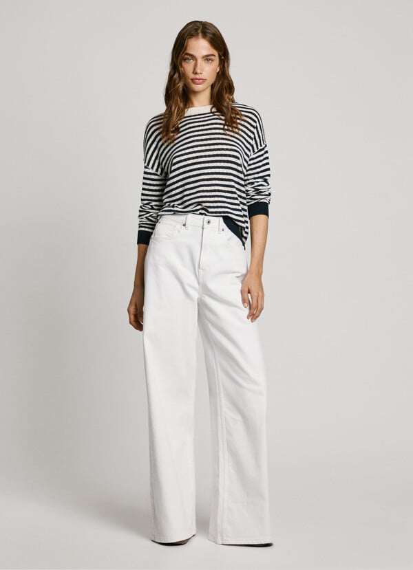 Pepe Jeans jeans fit wide y tiro alto - jaimy