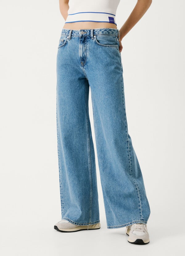Pepe Jeans Jeans Fit Wide Y Tiro Medio