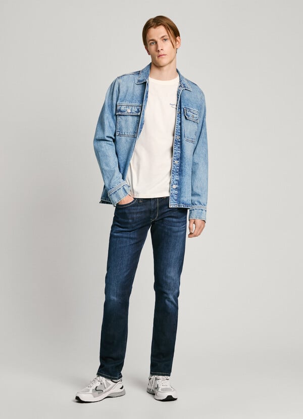 Pepe Jeans jeans fit y tiro regular - cash