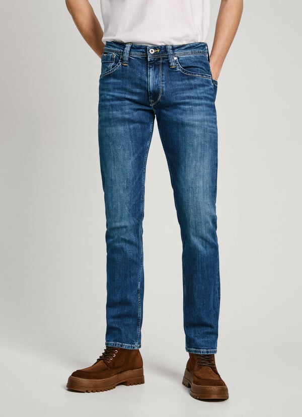 Pepe Jeans Jeans Fit Y Tiro Regular - Cash