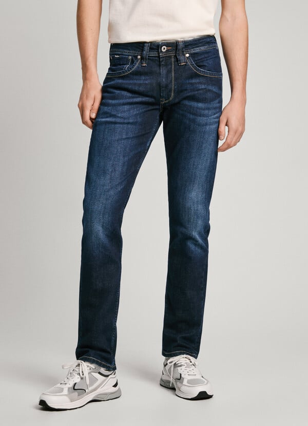 Pepe Jeans Jeans Fit Y Tiro Regular - Cash