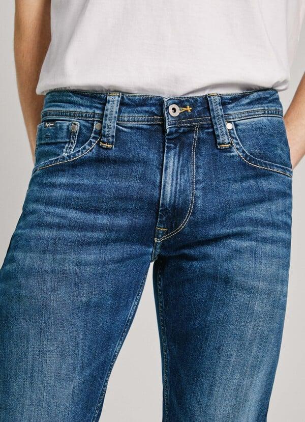 Pepe Jeans Jeans Fit Y Tiro Regular - Cash