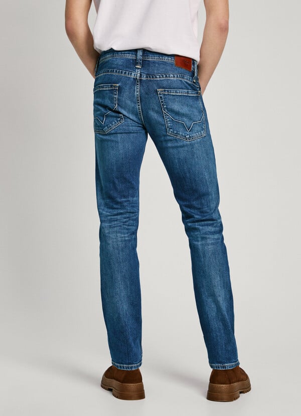 Pepe Jeans Jeans Fit Y Tiro Regular - Cash