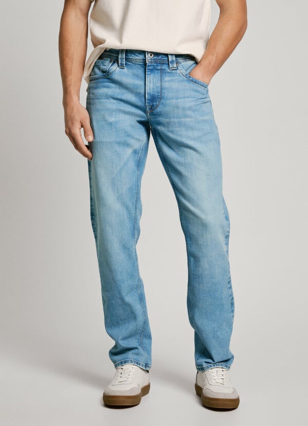 Pepe Jeans Jeans Fit Y Tiro Regular - Cash
