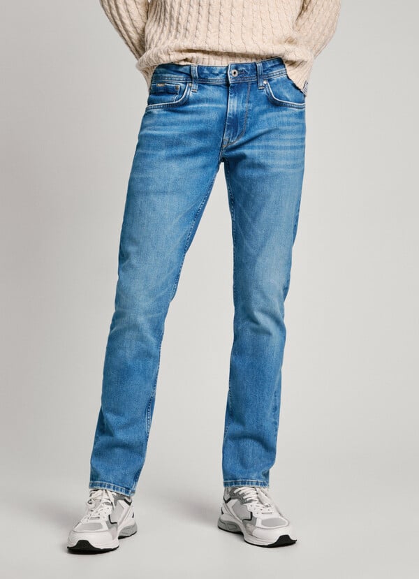 Pepe Jeans Jeans Fit Y Tiro Regular - Cash
