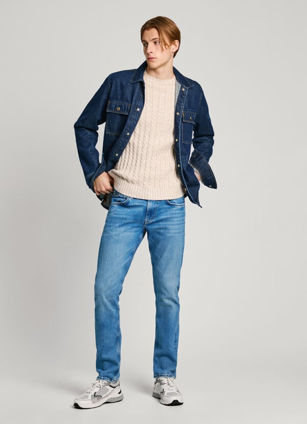Pepe Jeans jeans fit y tiro regular - cash