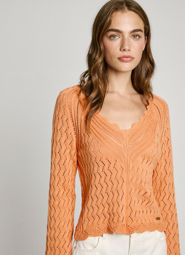 Pepe Jeans Jersey Calado Cuello Pico