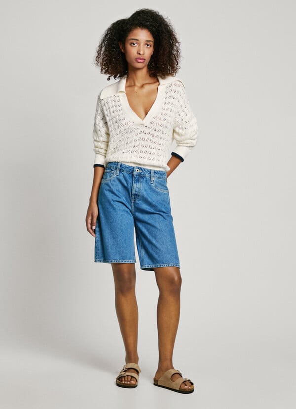 Pepe Jeans Jersey Calado Cuello Polo