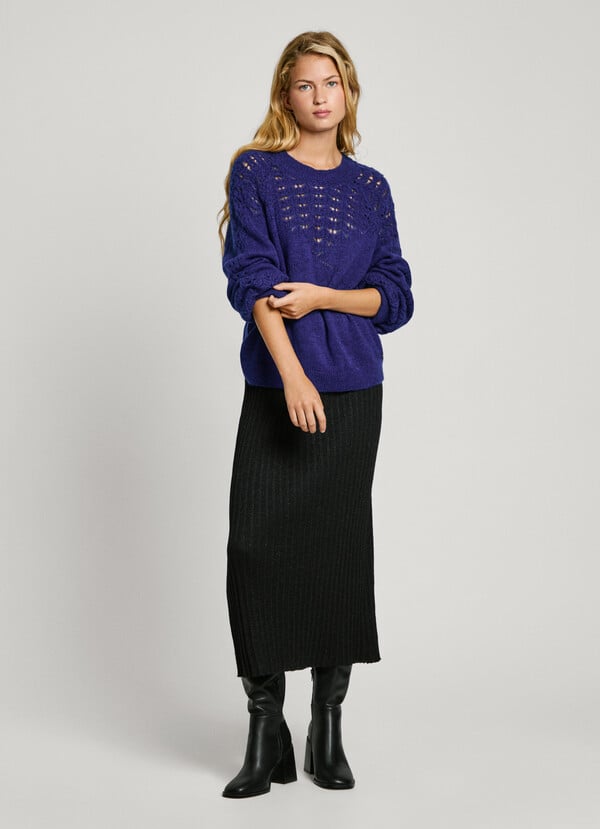 Pepe Jeans Jersey Calado Cuello Redondo