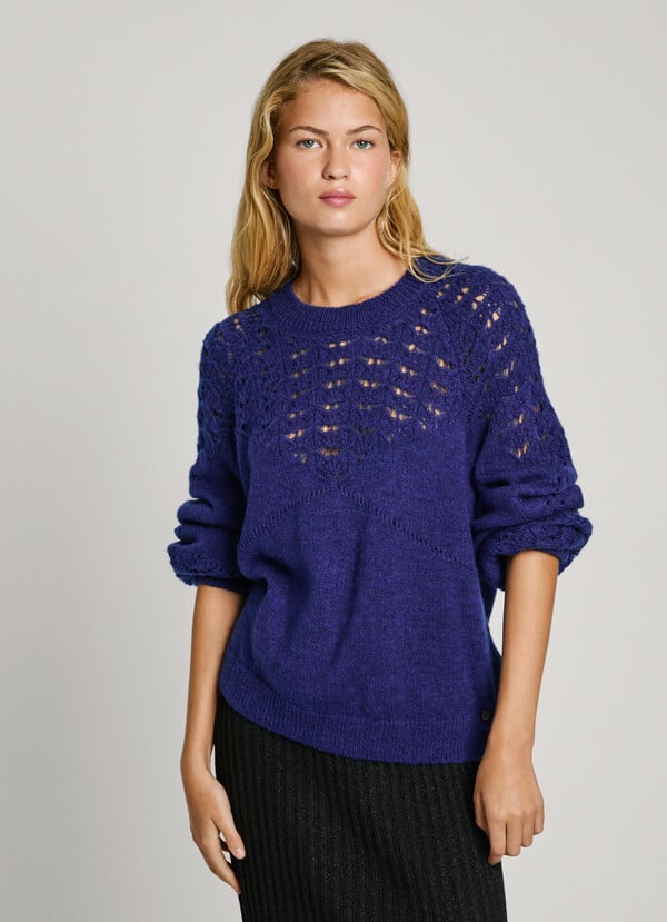 Pepe Jeans jersey calado cuello redondo