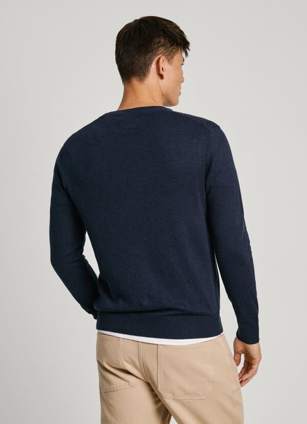 Pepe Jeans Jersey Cuello Pico Fit Regular