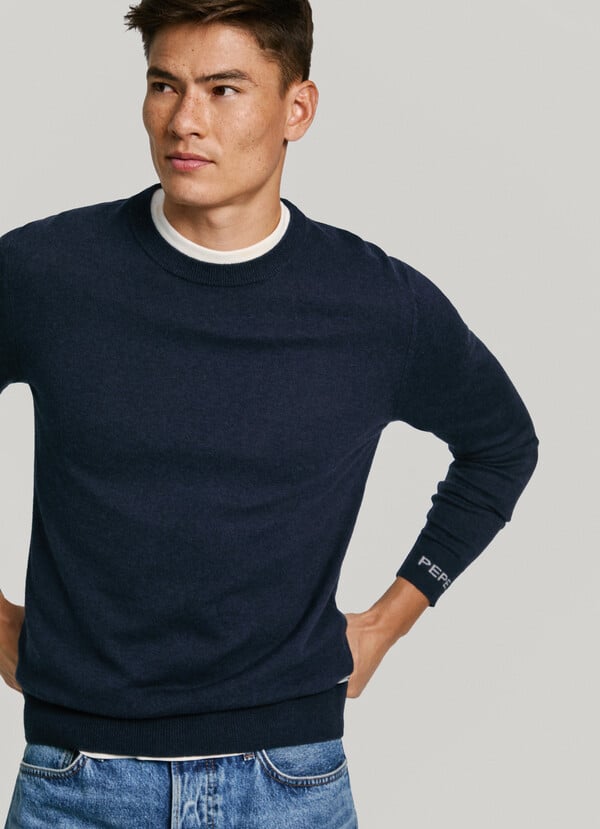 Pepe Jeans jersey cuello redondo fit regular