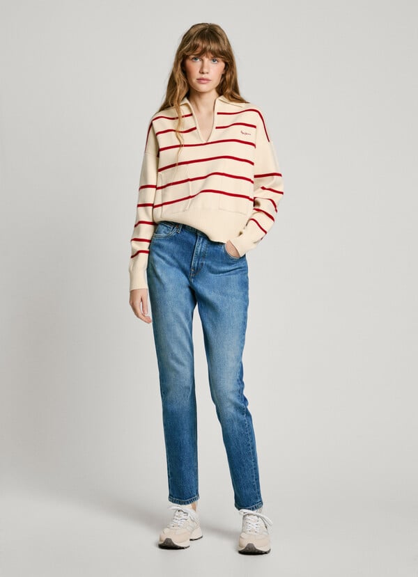 Pepe Jeans Jersey De Punto Cuello Polo