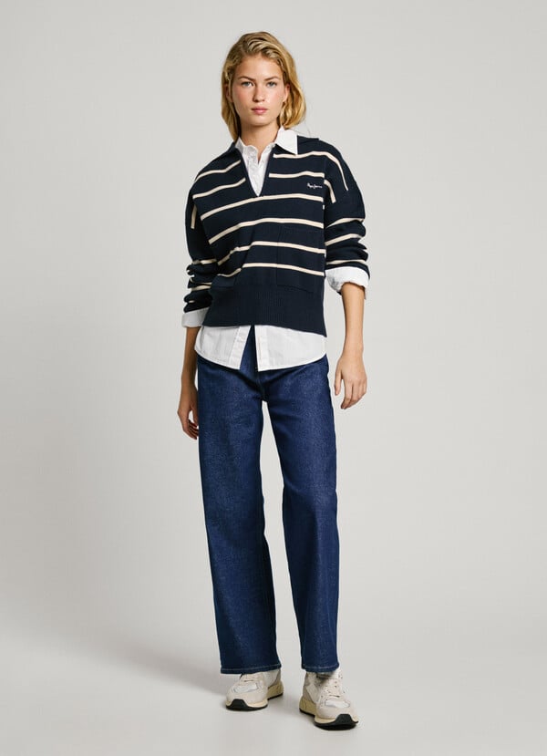 Pepe Jeans Jersey De Punto Cuello Polo