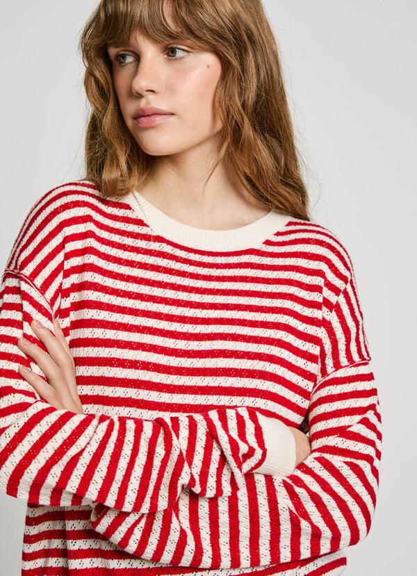 Pepe Jeans jersey de punto rayas