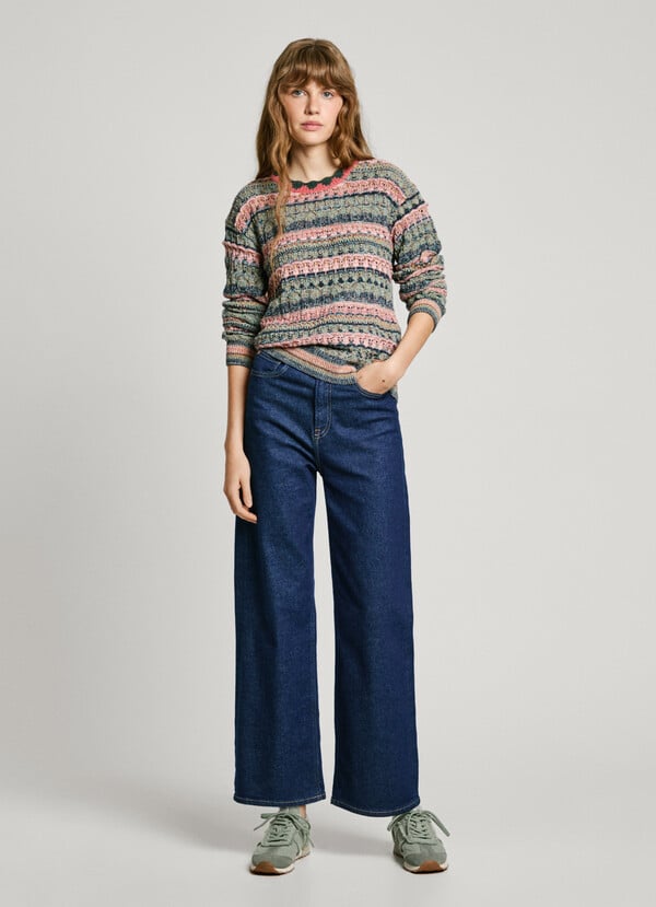 Pepe Jeans jersey de punto rayas