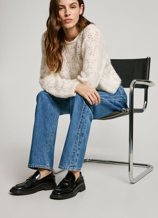 Pepe Jeans mocasines con tachuelas metálicas