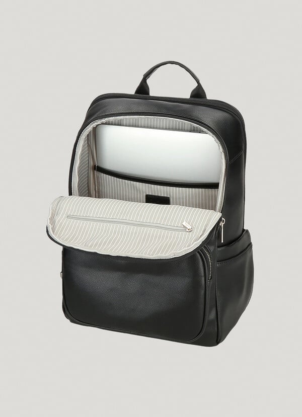 Pepe Jeans Mochila Portátil Multibolsillos