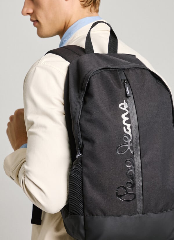 Pepe Jeans mochila portátil multibolsillos