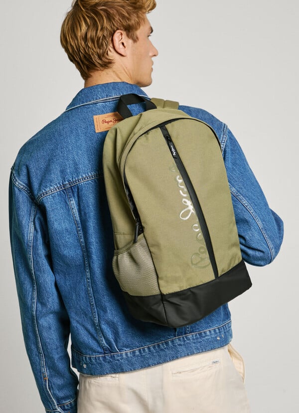 Pepe Jeans Mochila Portátil Multibolsillos