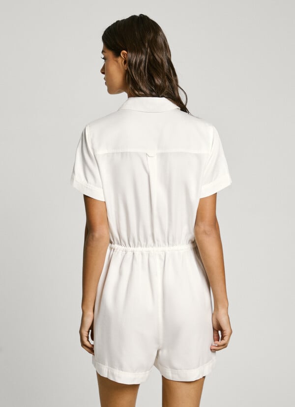 Pepe Jeans Mono Corto Con Cintura Ajustable