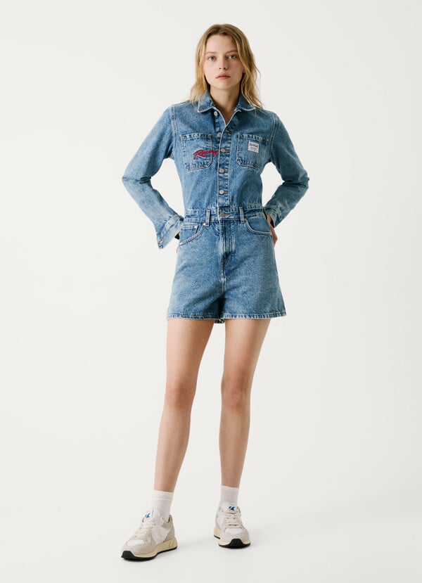 Pepe Jeans Mono Corto Denim Fit Regular