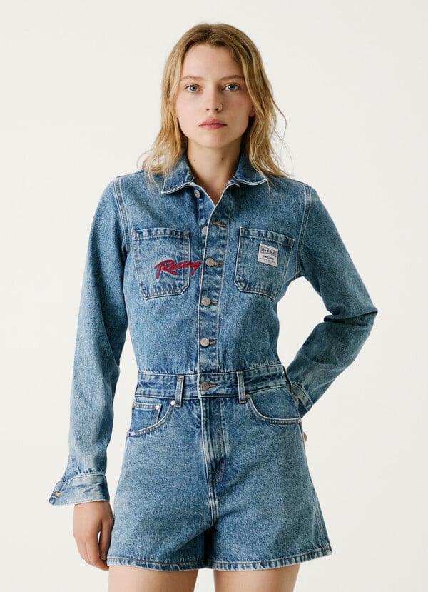Pepe Jeans mono corto denim fit regular