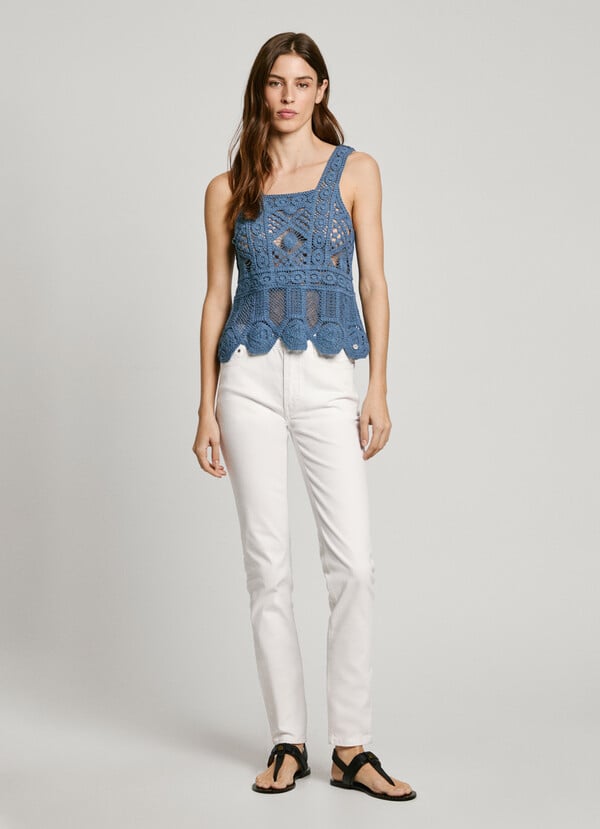 Pepe Jeans pantalón 5 bolsillos fit slim